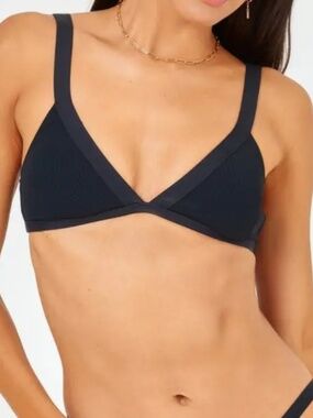 L*space Farrah ribbed bikini top